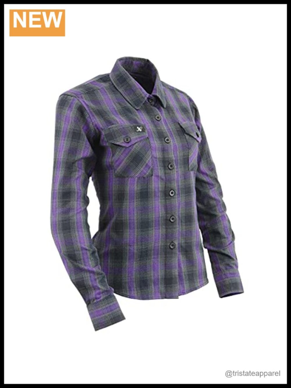 Women's Casual Button Down Cotton Flannel Long Sleeve Shirt
